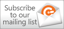 Subscribe to our mailing list