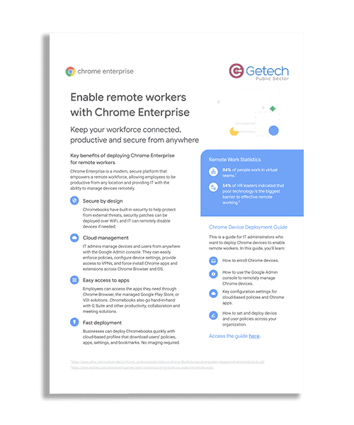 Enable remote workers guide