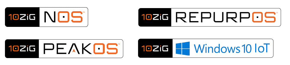 10ZiG works with many OS