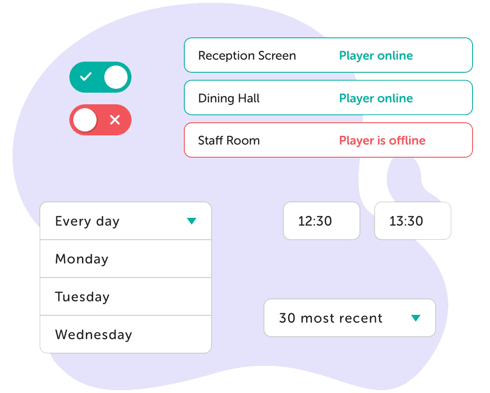 TrilbyTV - Manage and Schedule