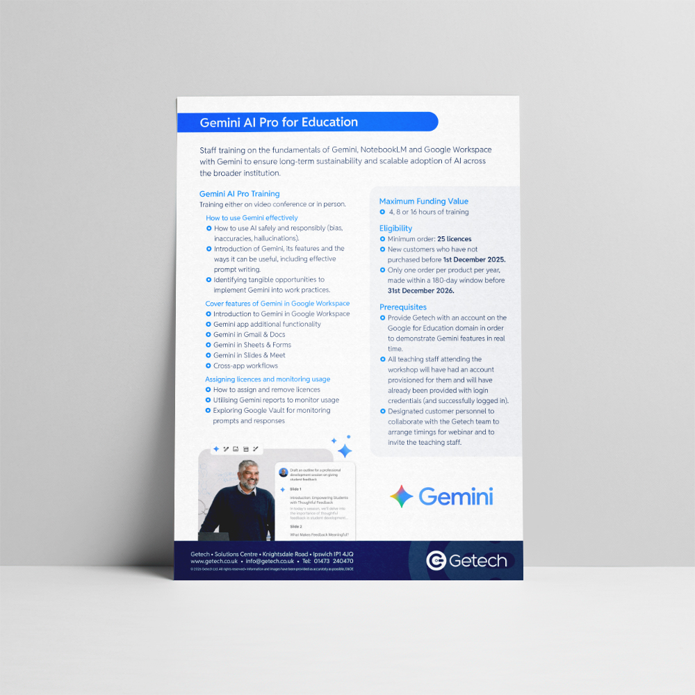 Gemini: Google AI Pro Training